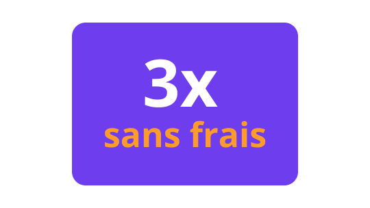 3x sans frais